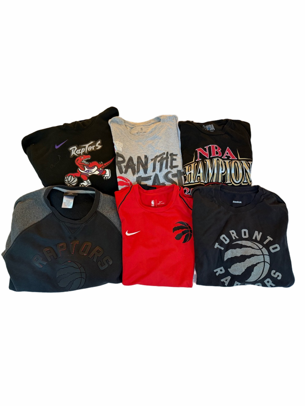 Nike Kids' Toronto Raptors Red Short-Sleeve Tee